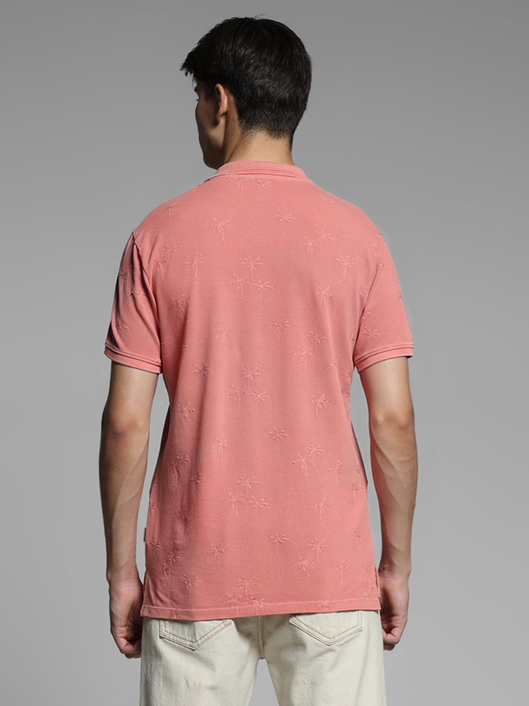 Shell Pink Embroidered Polo