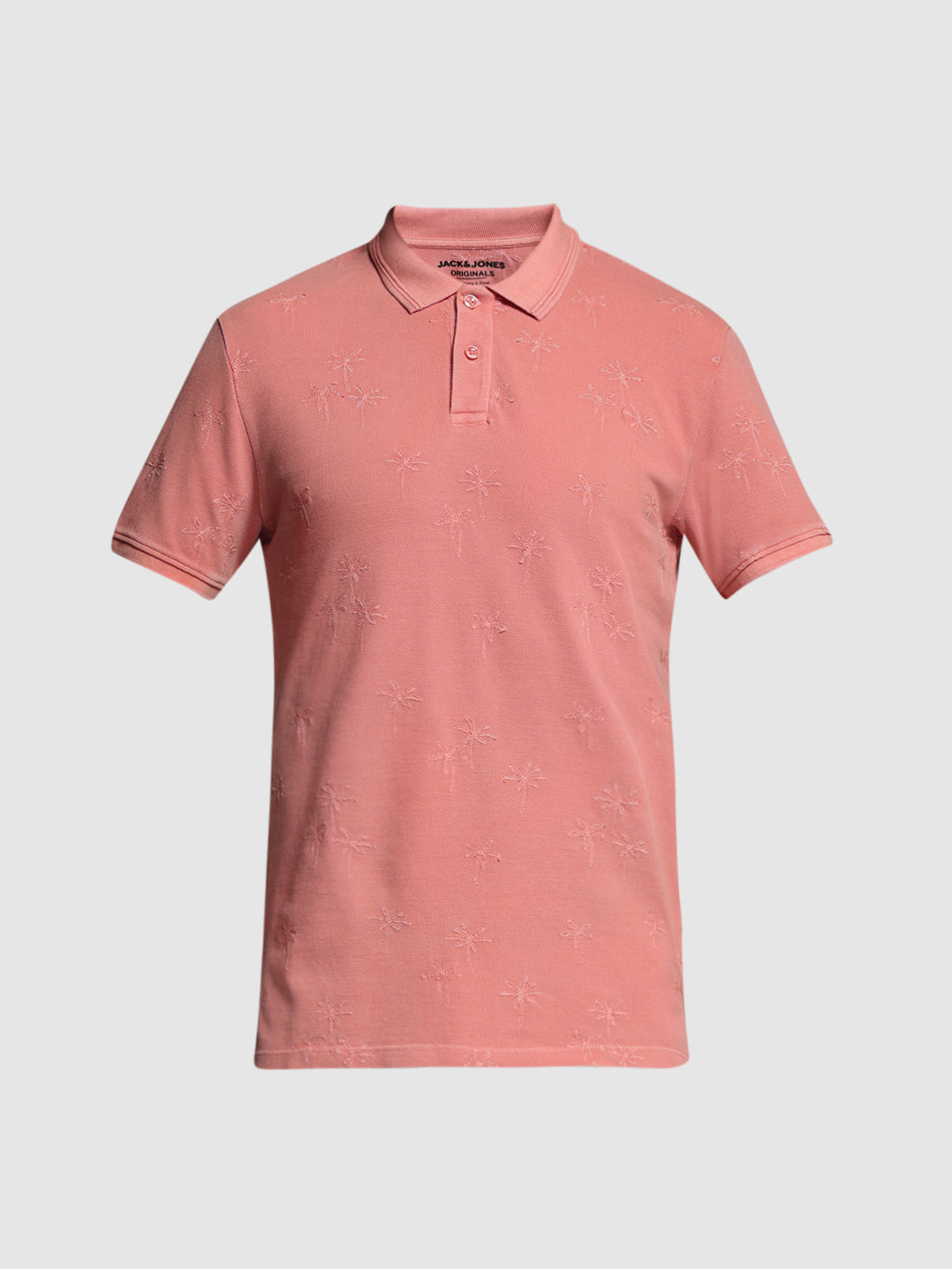 Shell Pink Embroidered Polo