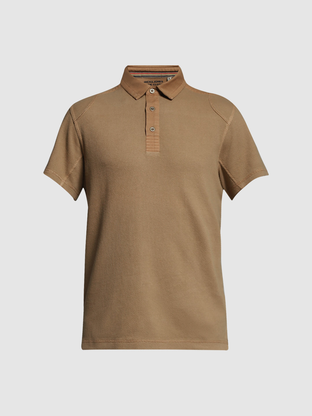 JACK&JONES Brown Cotton Polo