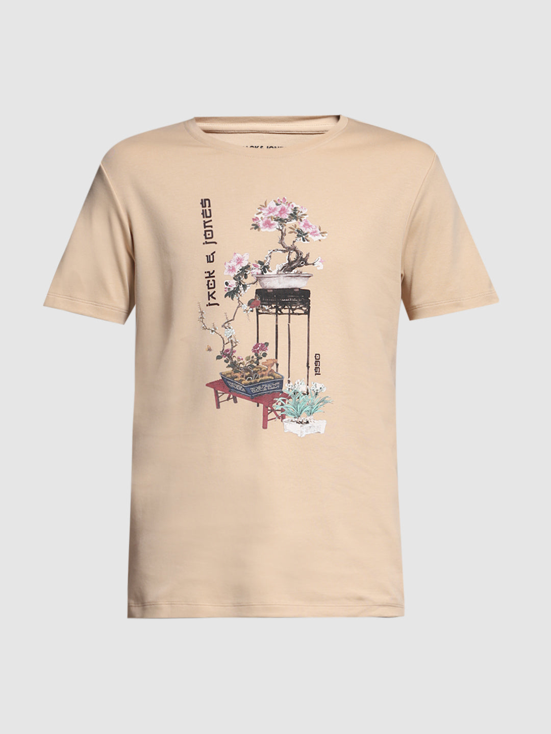 Cotton Printed Crew Neck T-shirt