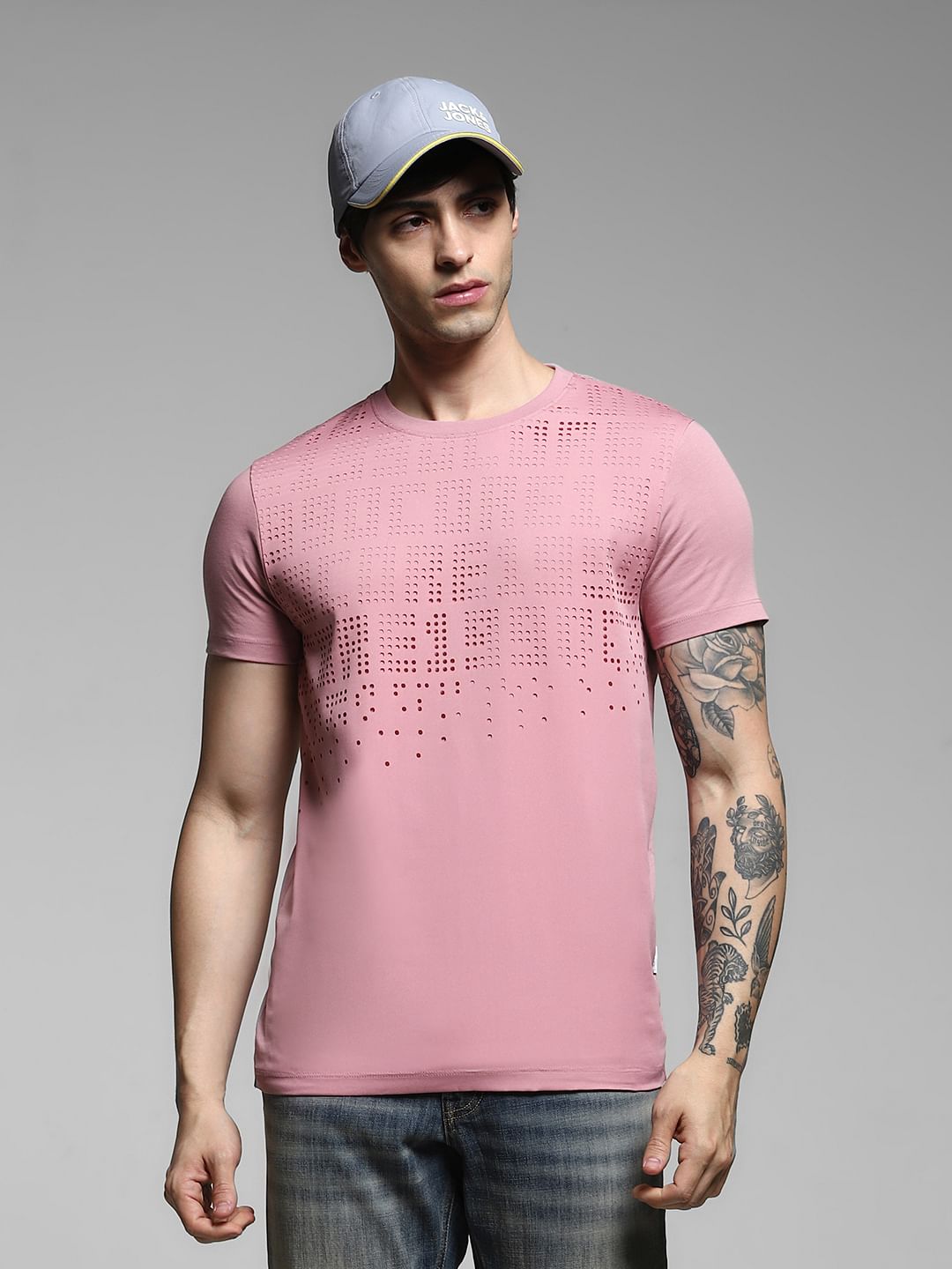 Lilac Crew Neck T-shirt - S