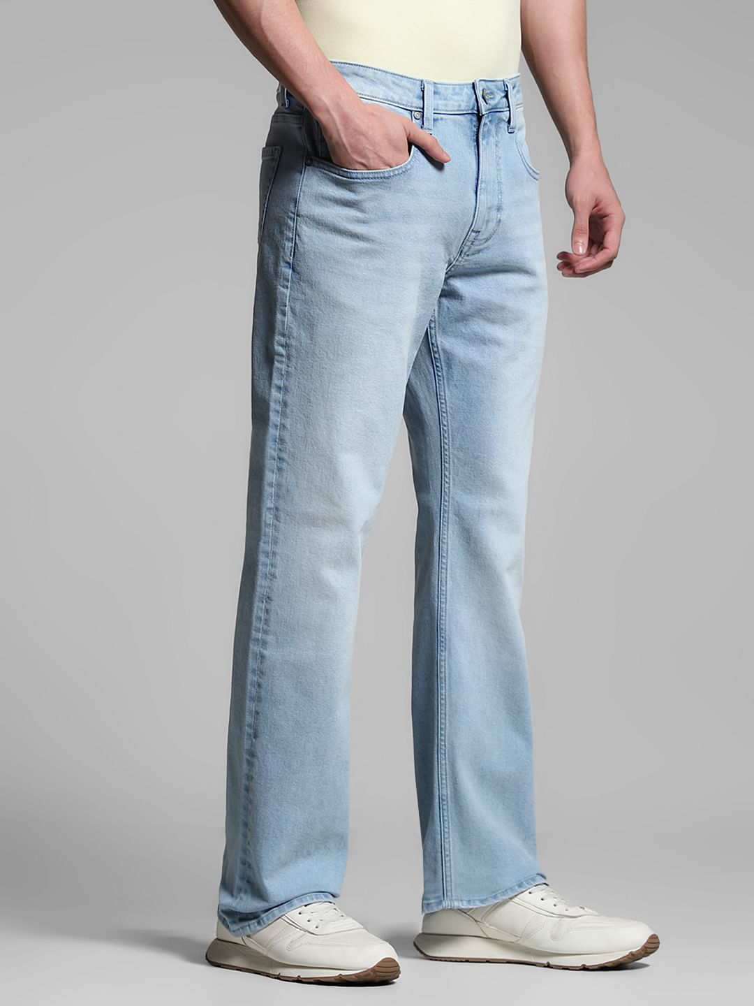Light Blue Cliff Bootcut Jeans