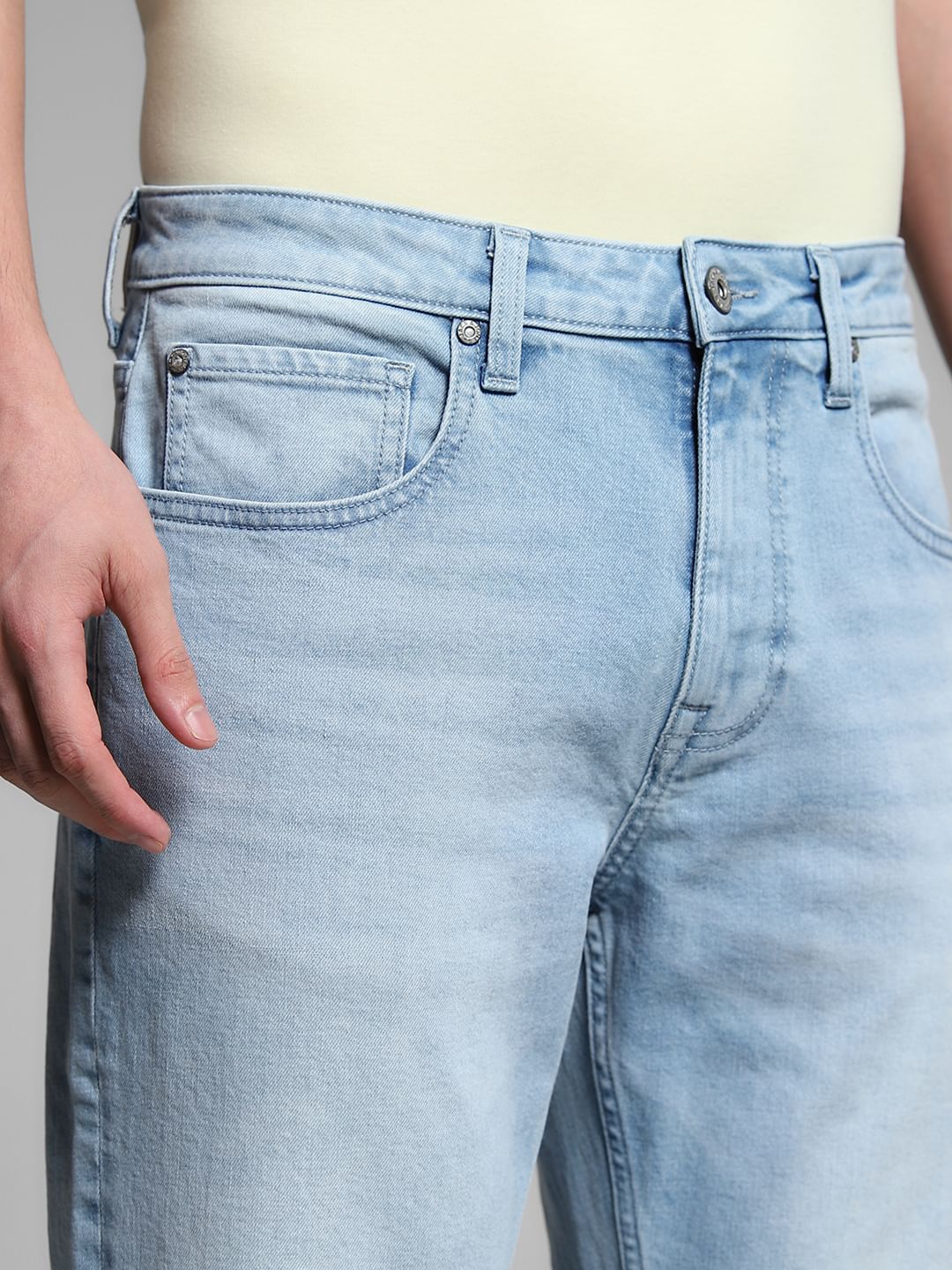 Light Blue Cliff Bootcut Jeans