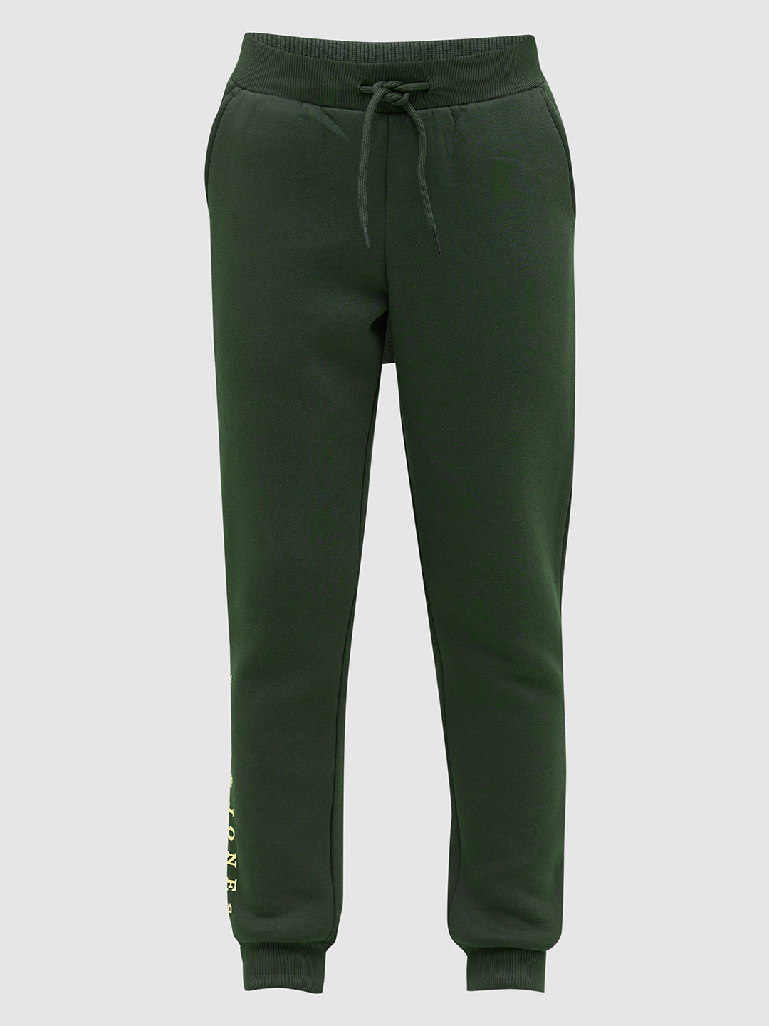 Boys Logo Text Sweatpants - Green