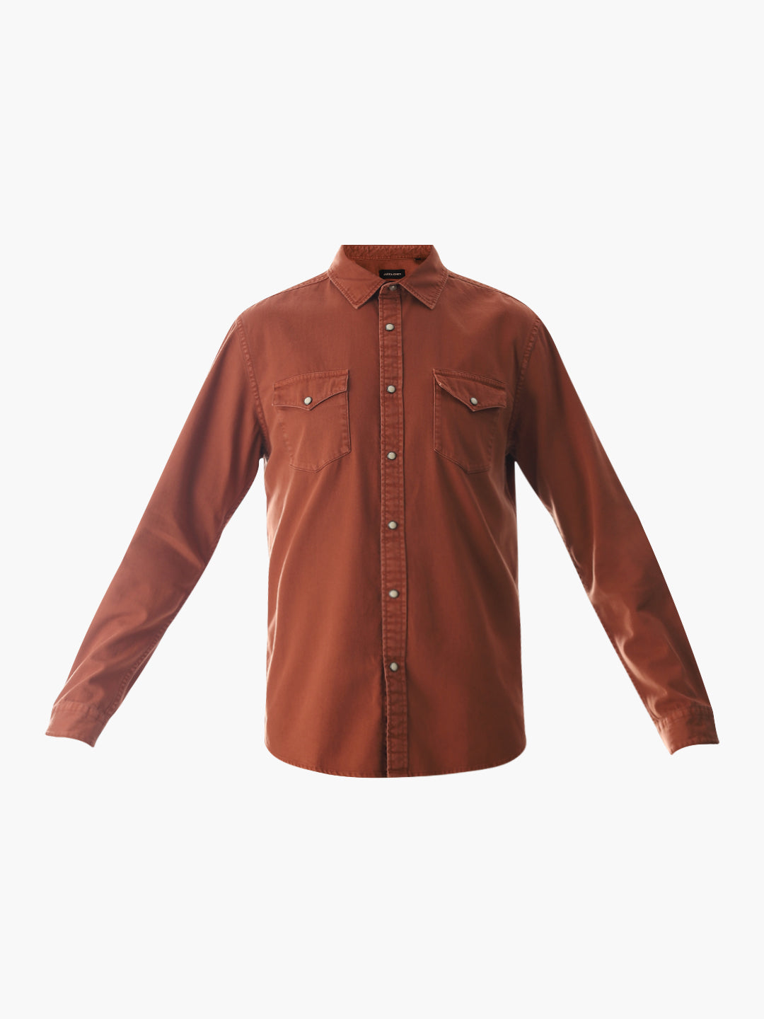 2 Patch Pocket Ginger Brown Shirt