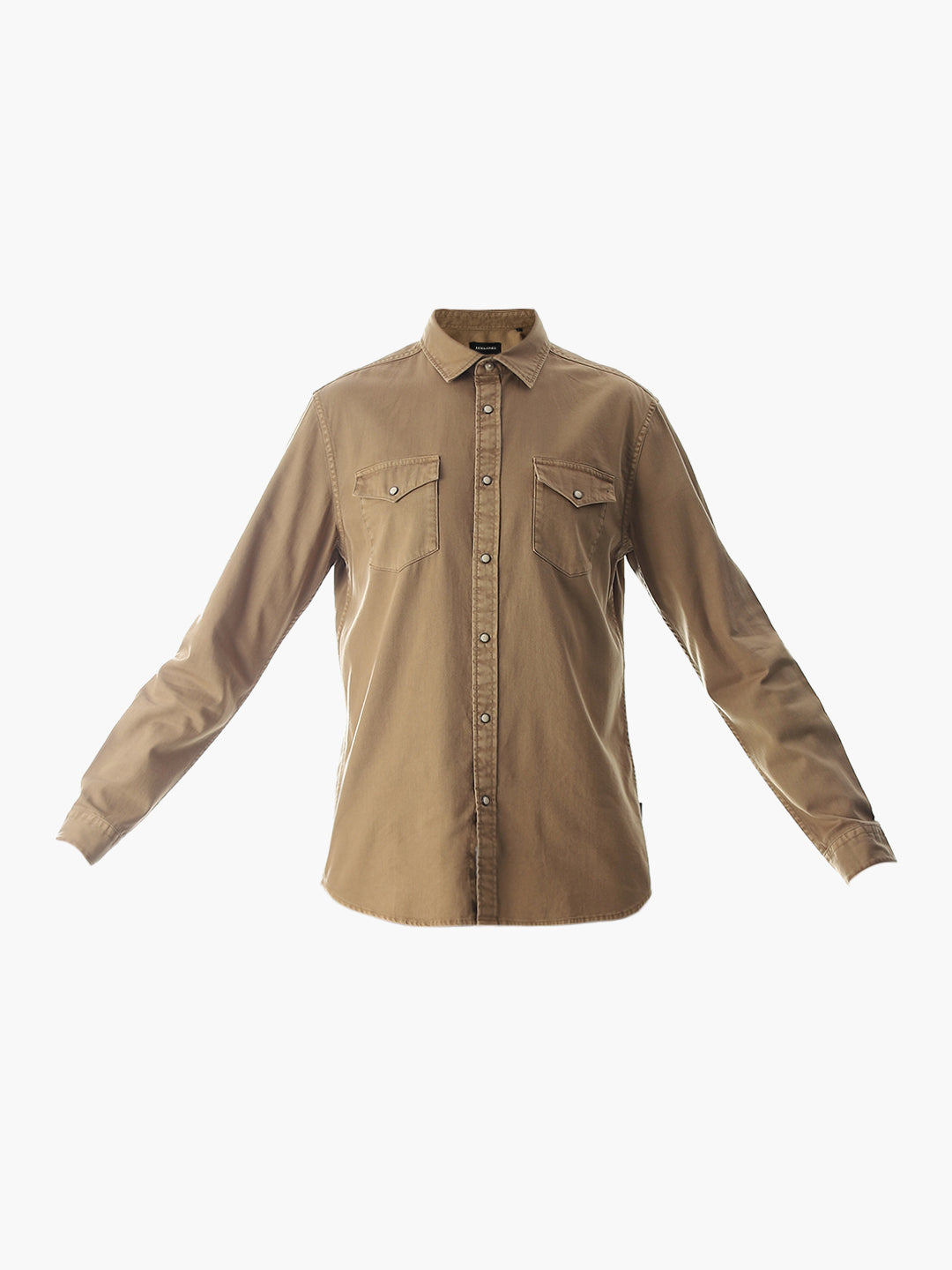 2 Patch Pocket Brown Shirt