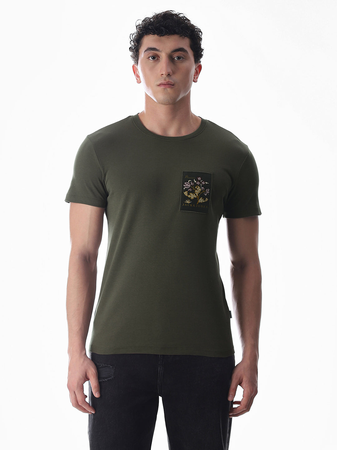 Printed Patch Pocket T-shirt