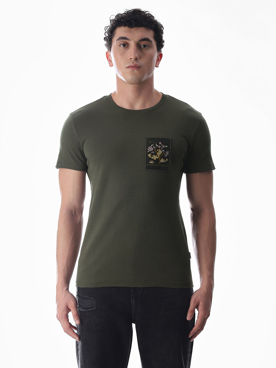 Printed Patch Pocket T-shirt