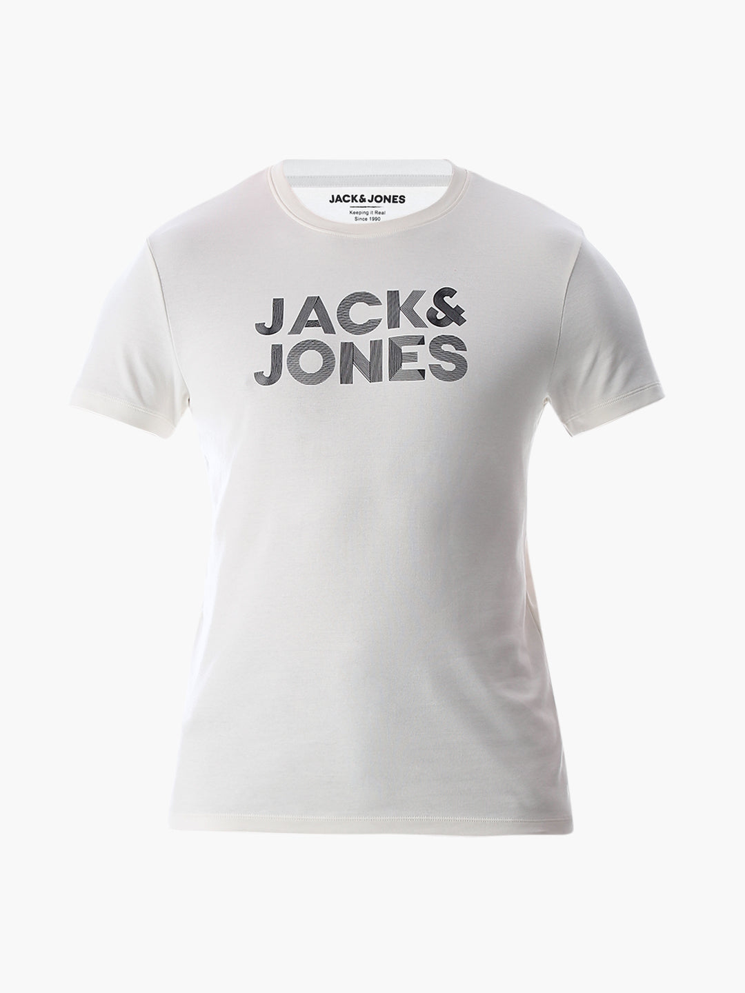 Slim Fit Printed T-shirt - White