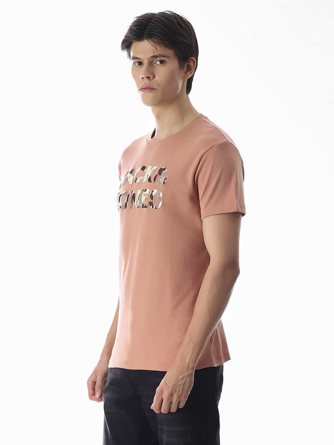 Slim Fit Logo Print T-shirt