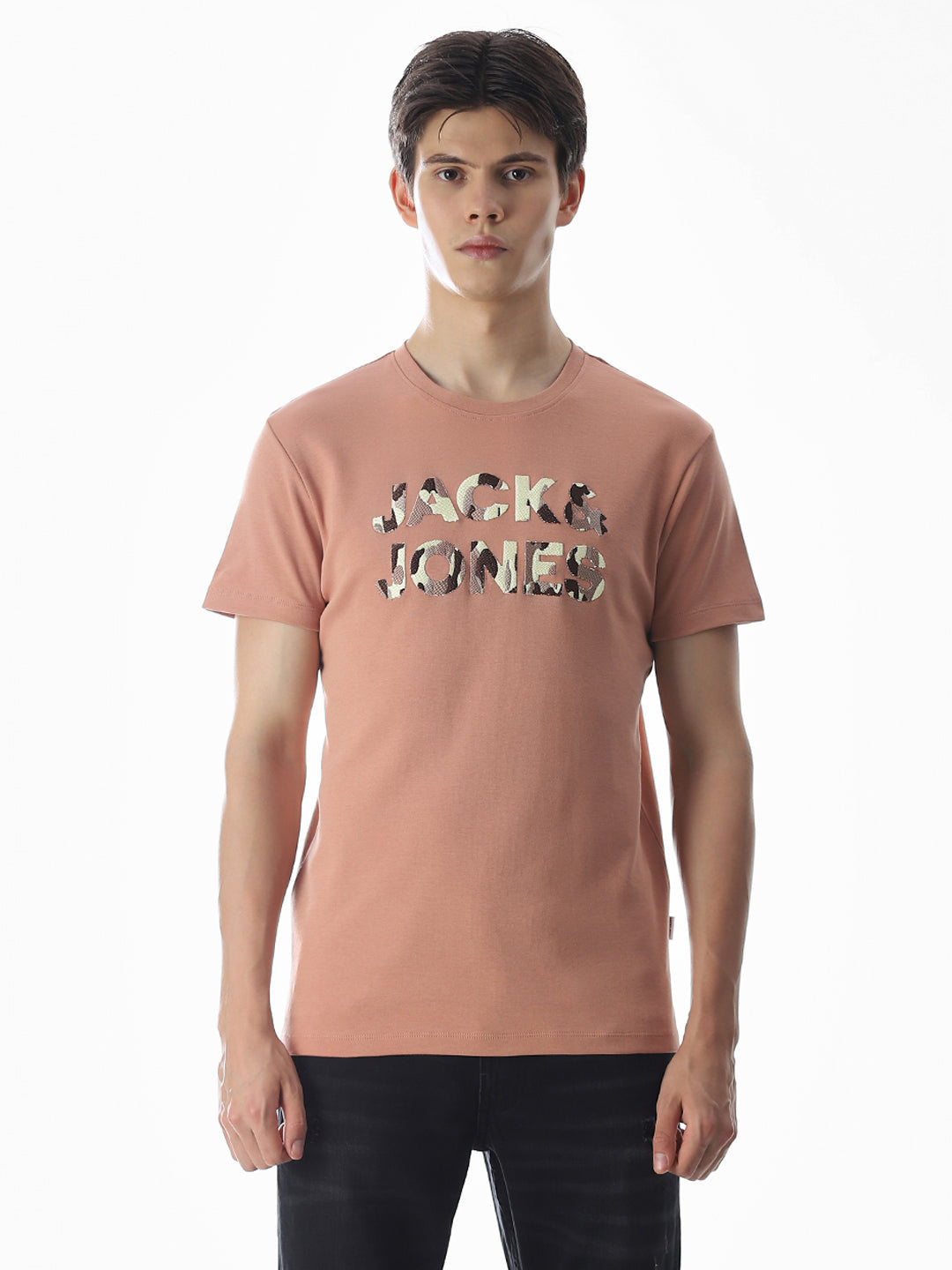 Slim Fit Logo Print T-shirt