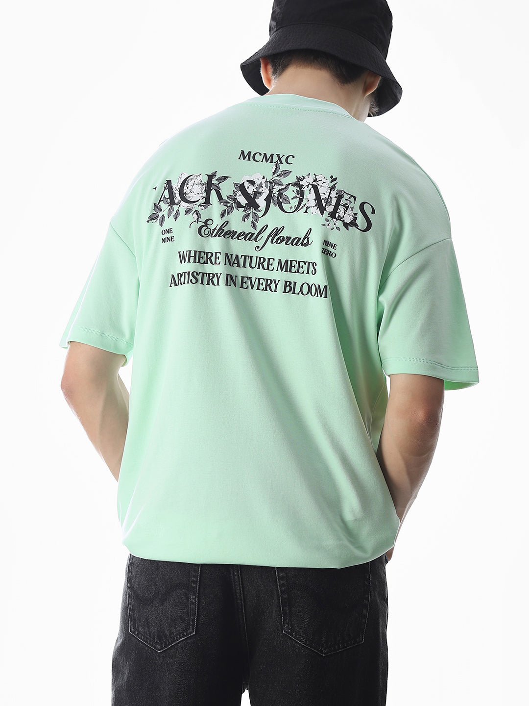 Oversized Logo Print T-shirt