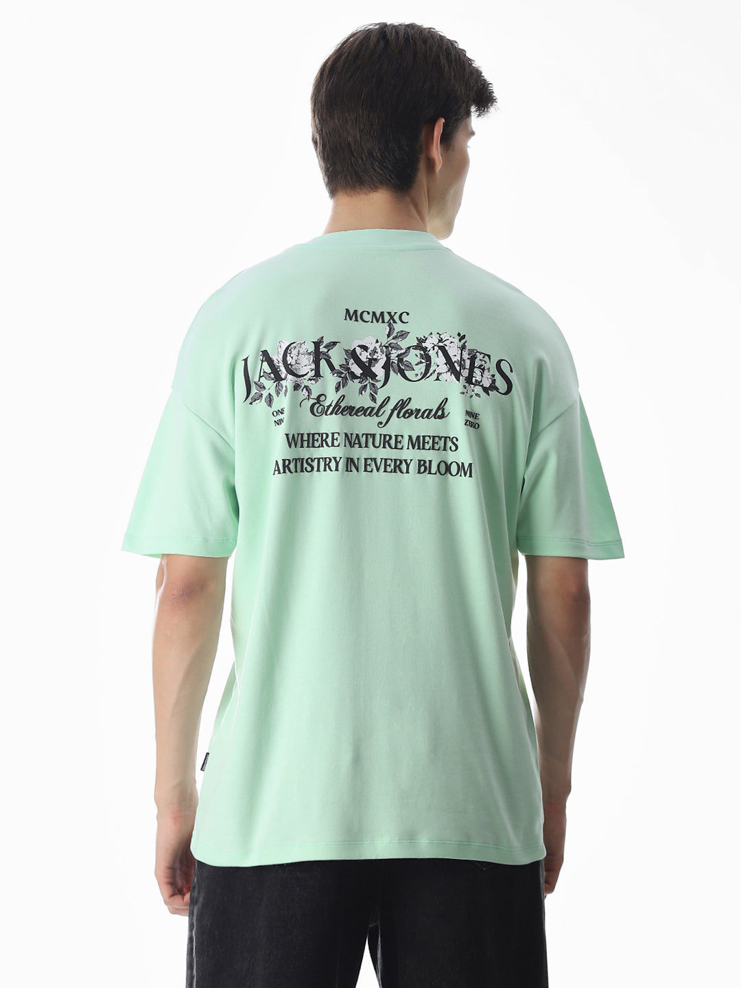 Oversized Logo Print T-shirt