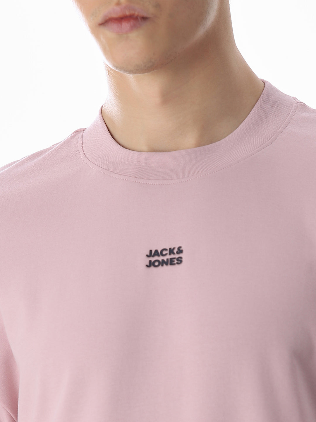 Oversized Logo Print T-shirt - Purple