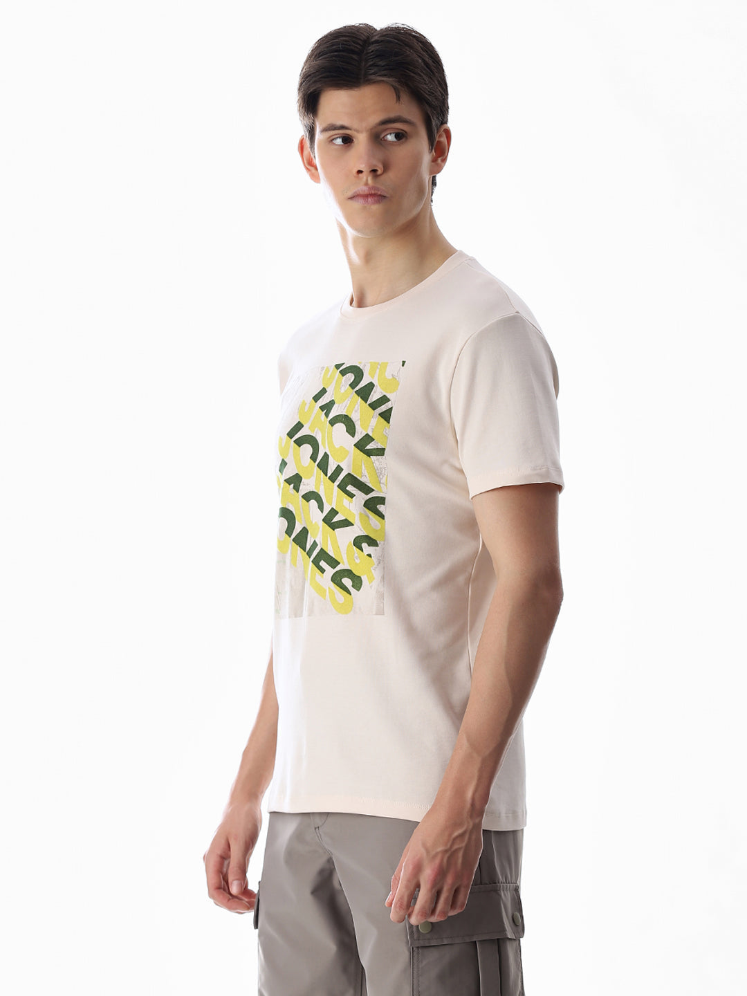 Typography Slim Fit T-shirt