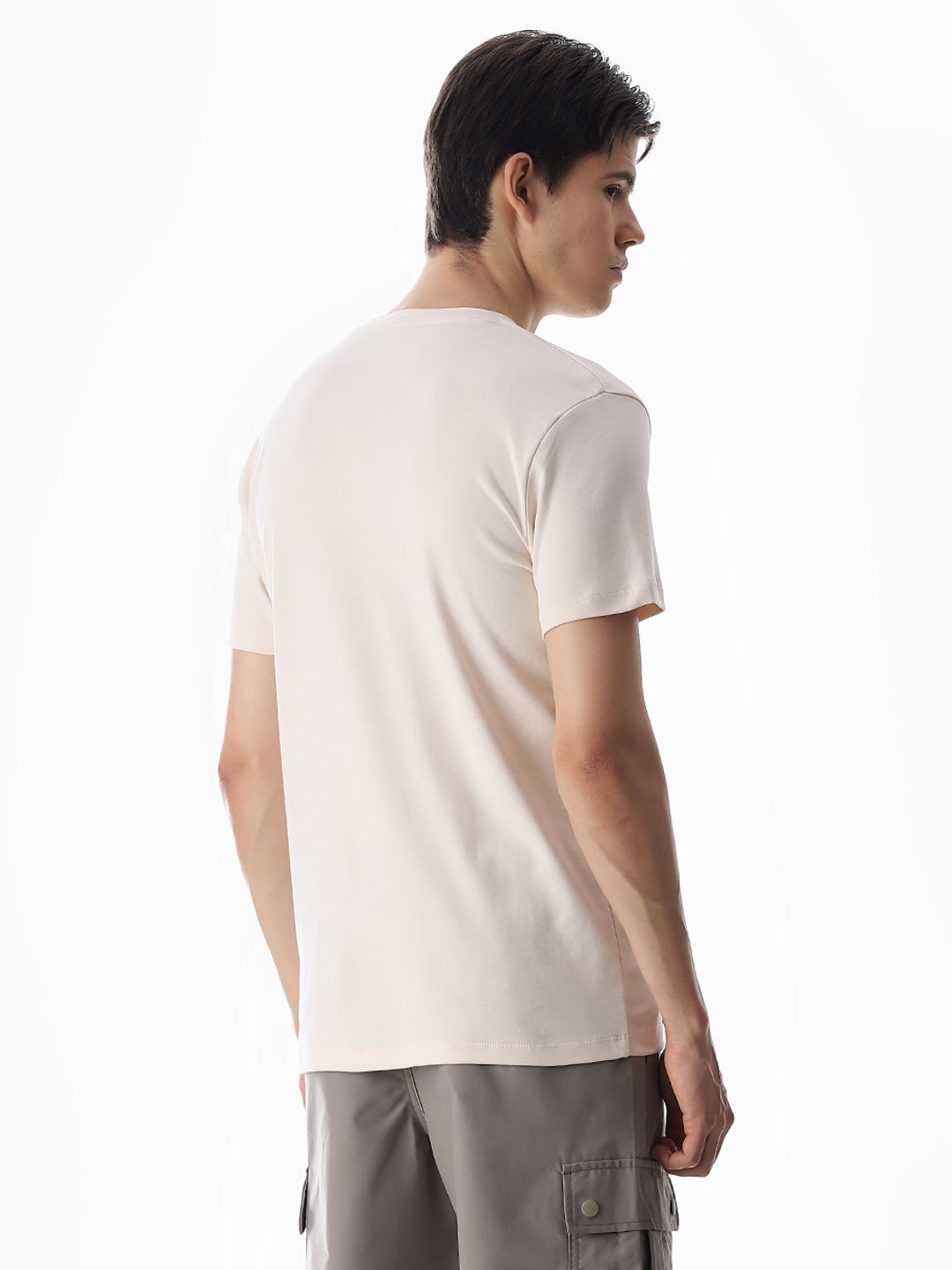 Typography Slim Fit T-shirt