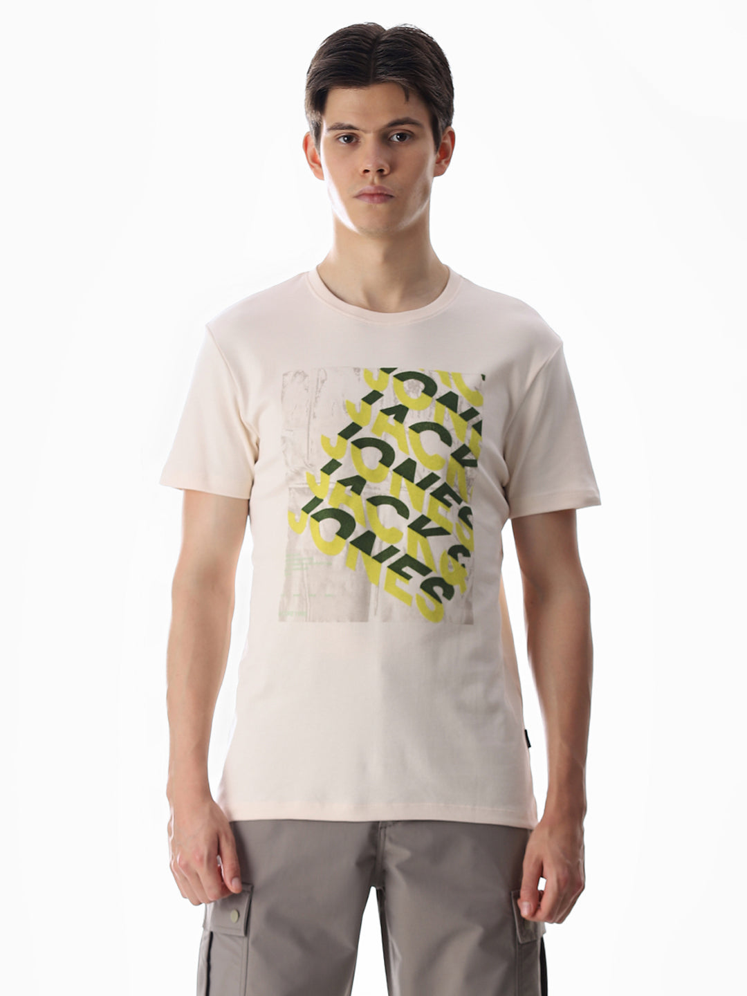 Typography Slim Fit T-shirt