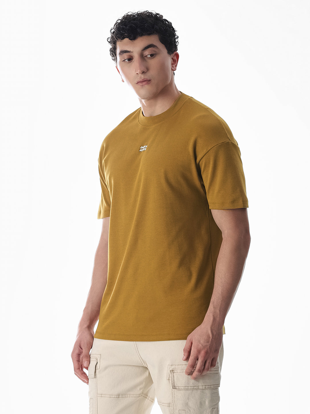 Oversized Knitted Printed T-shirt