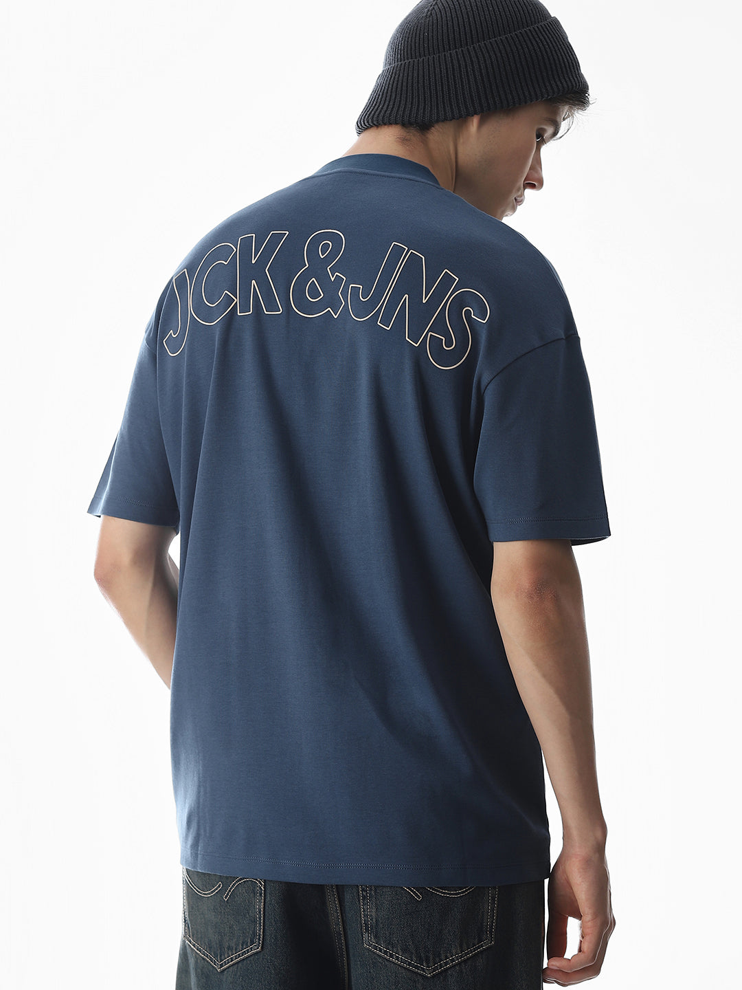 Oversized Logo Print T-shirt - S