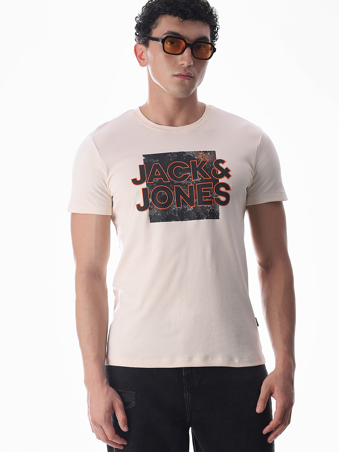 Logo Print Cotton T-shirt - Off-White