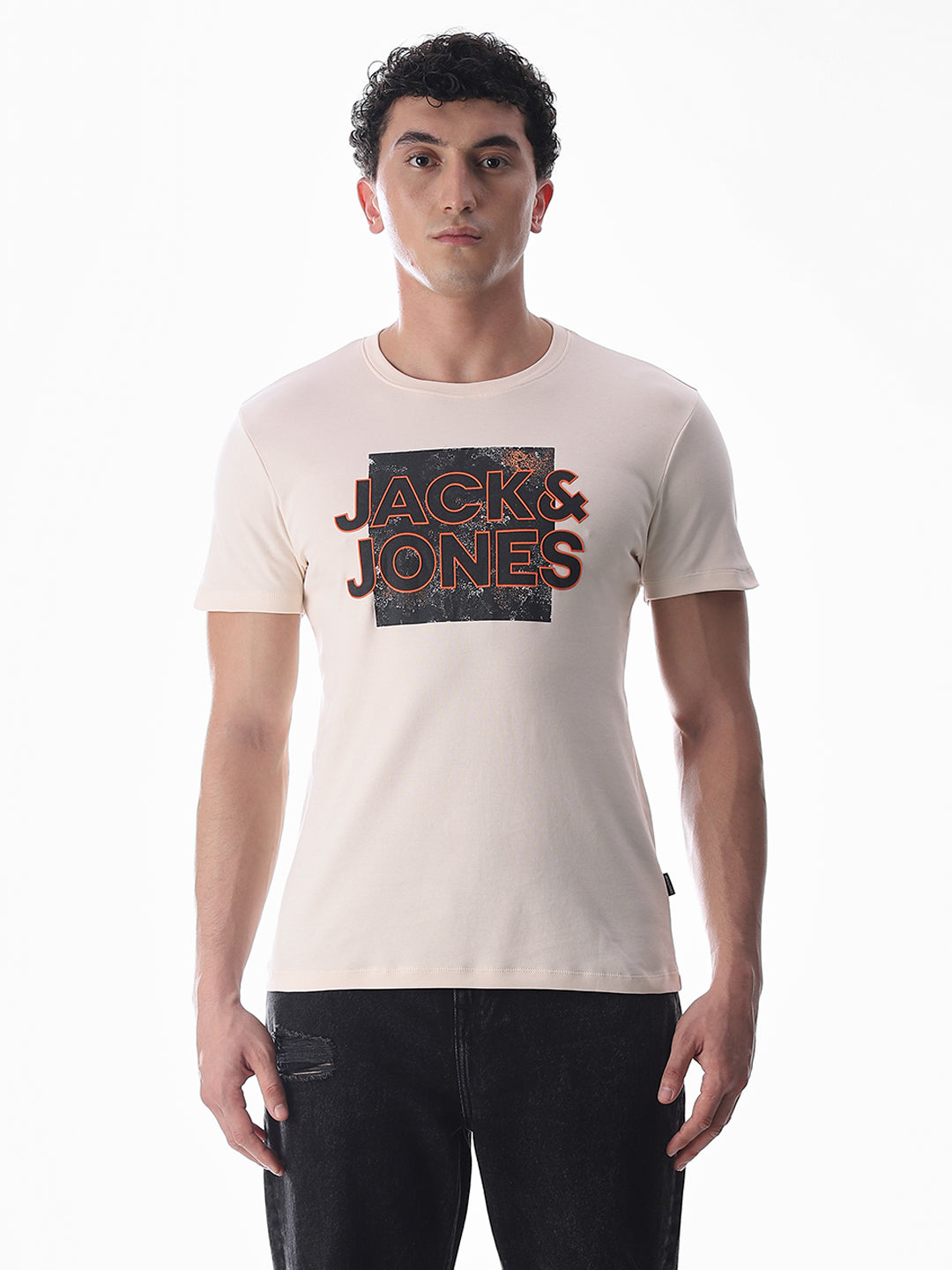 Logo Print Cotton T-shirt - Off-White