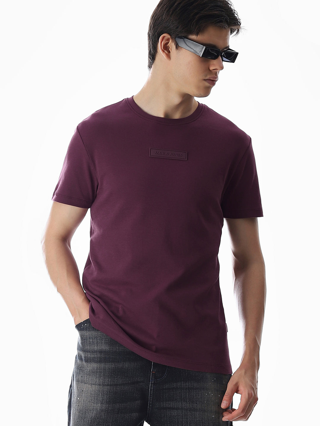 Slim Fit Crew Neck T-shirt - S