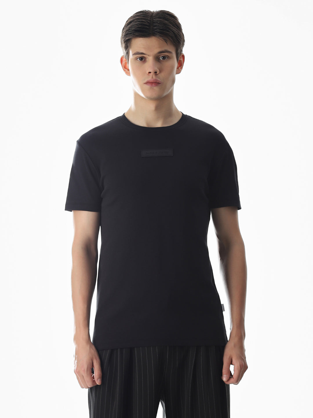 Slim Fit Crew Neck T-shirt - Black