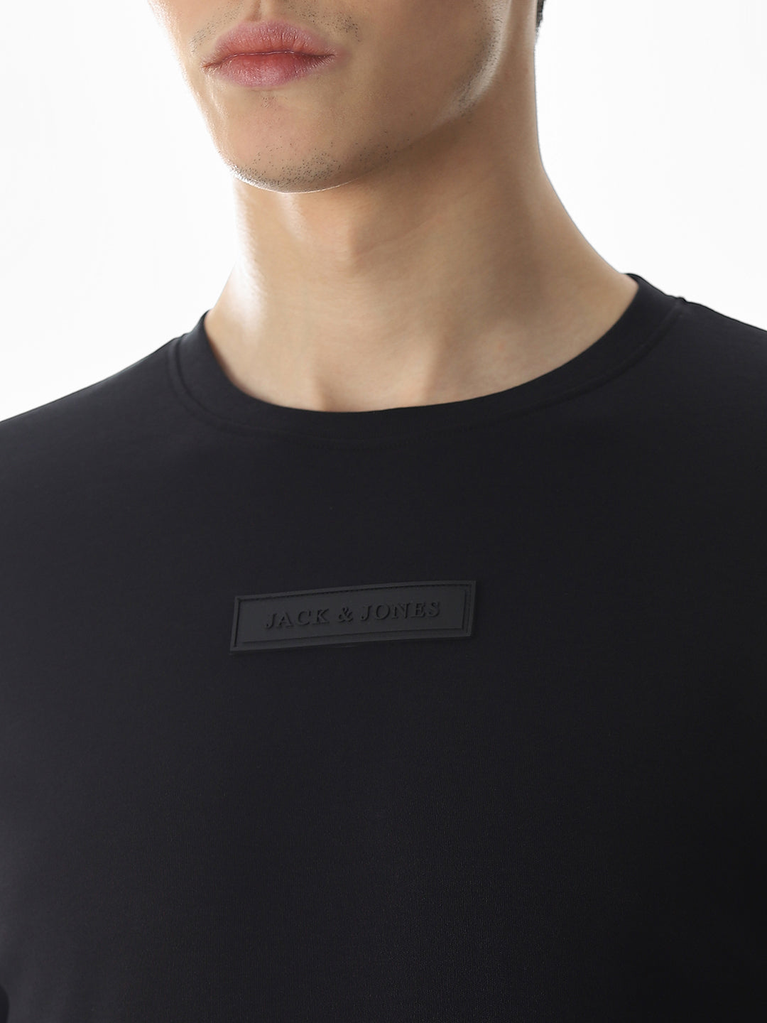 Slim Fit Crew Neck T-shirt - Black
