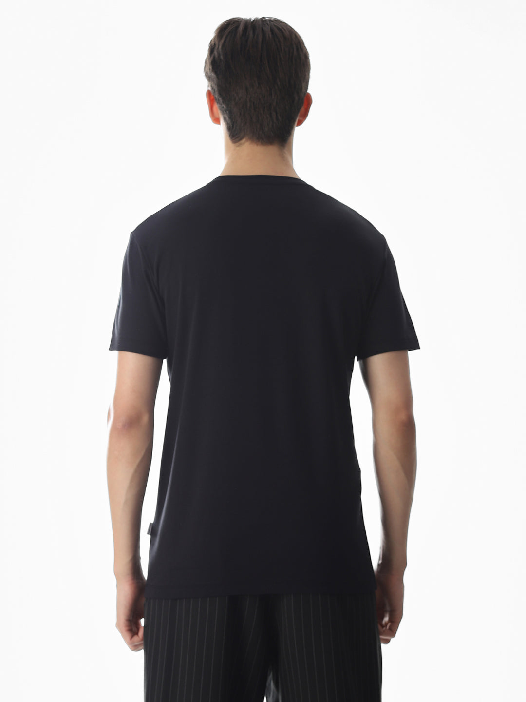 Slim Fit Crew Neck T-shirt - Black