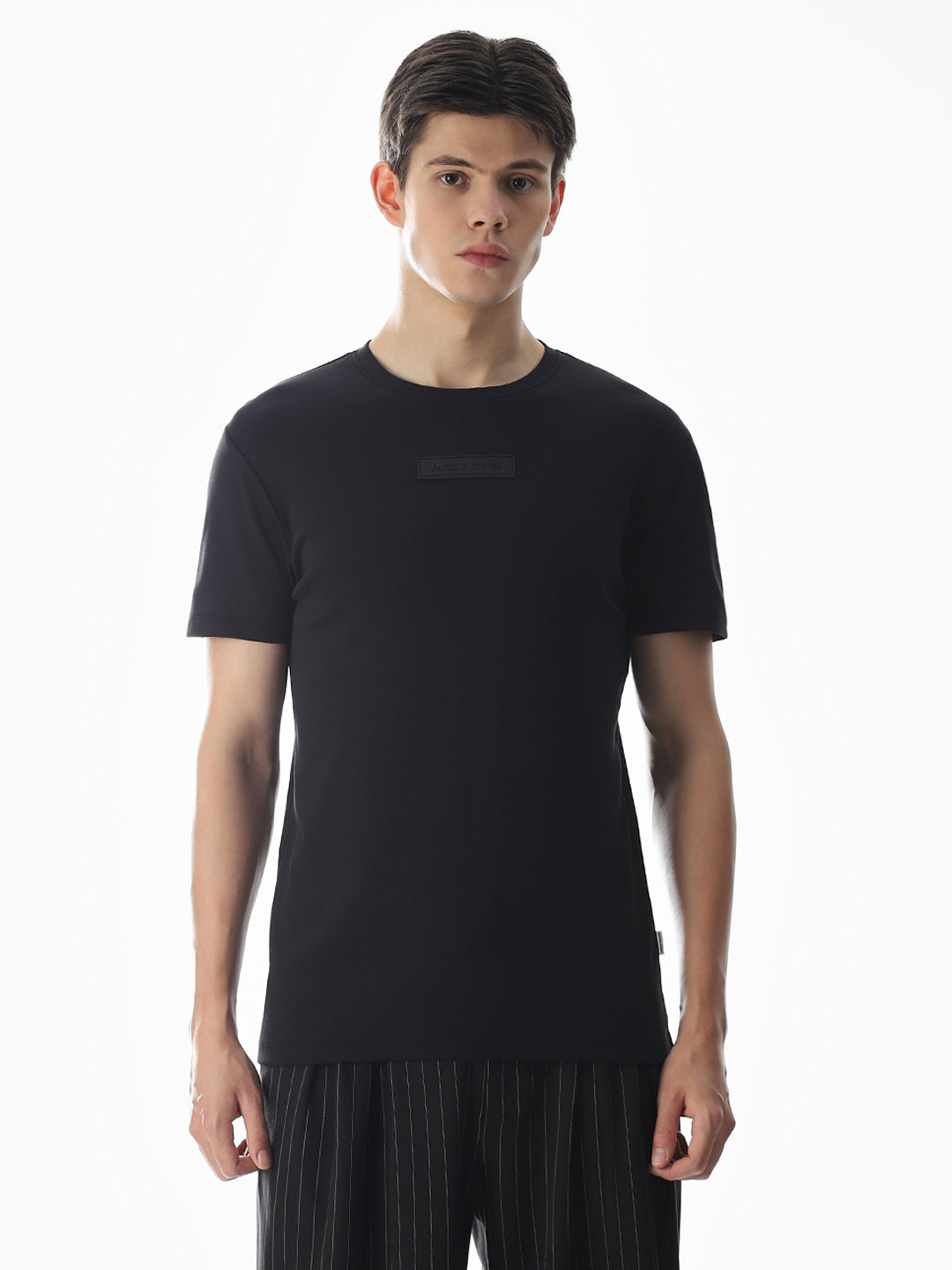 Slim Fit Crew Neck T-shirt - Black