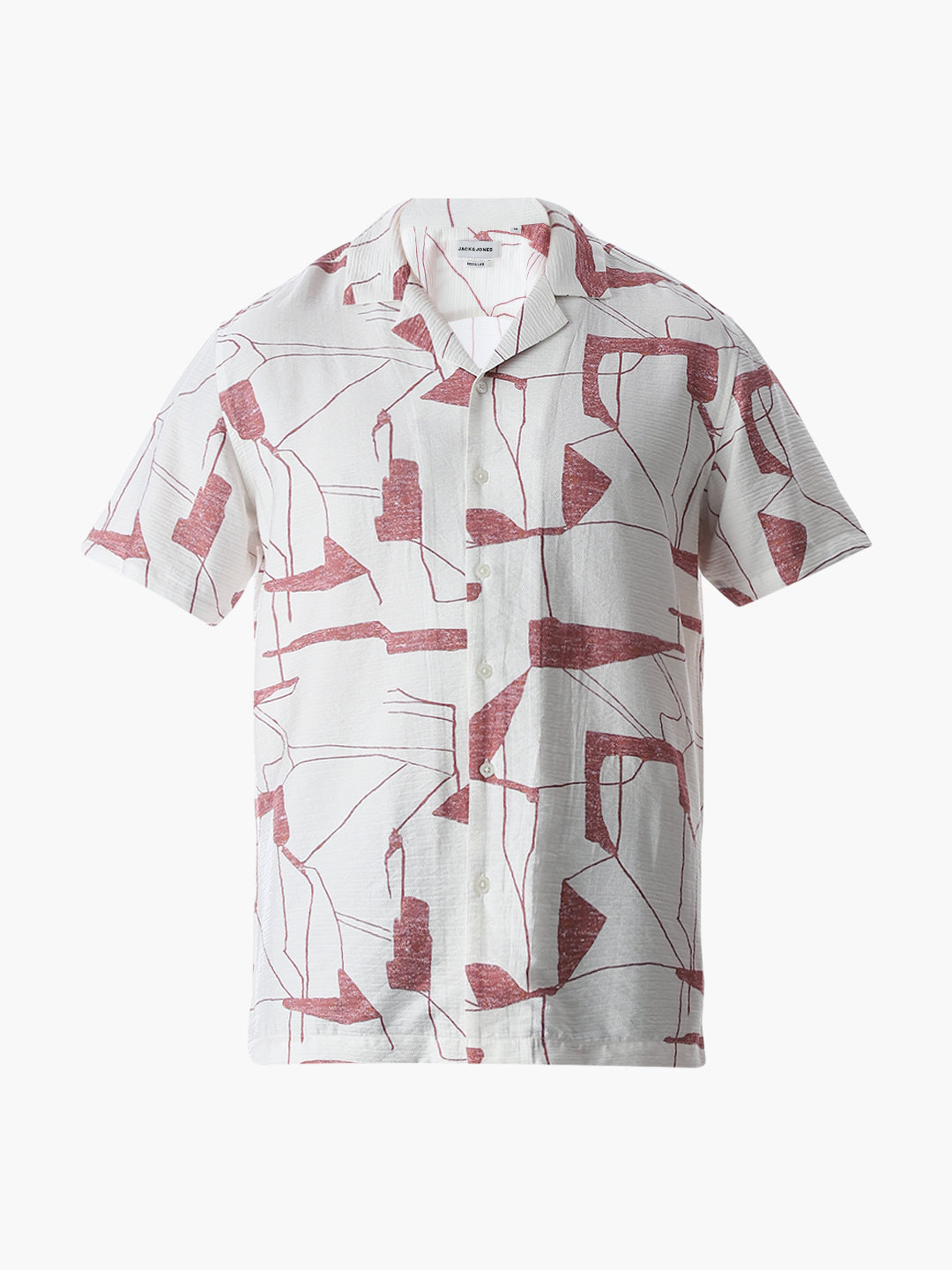Regular Fit Printed Shirt - Pink