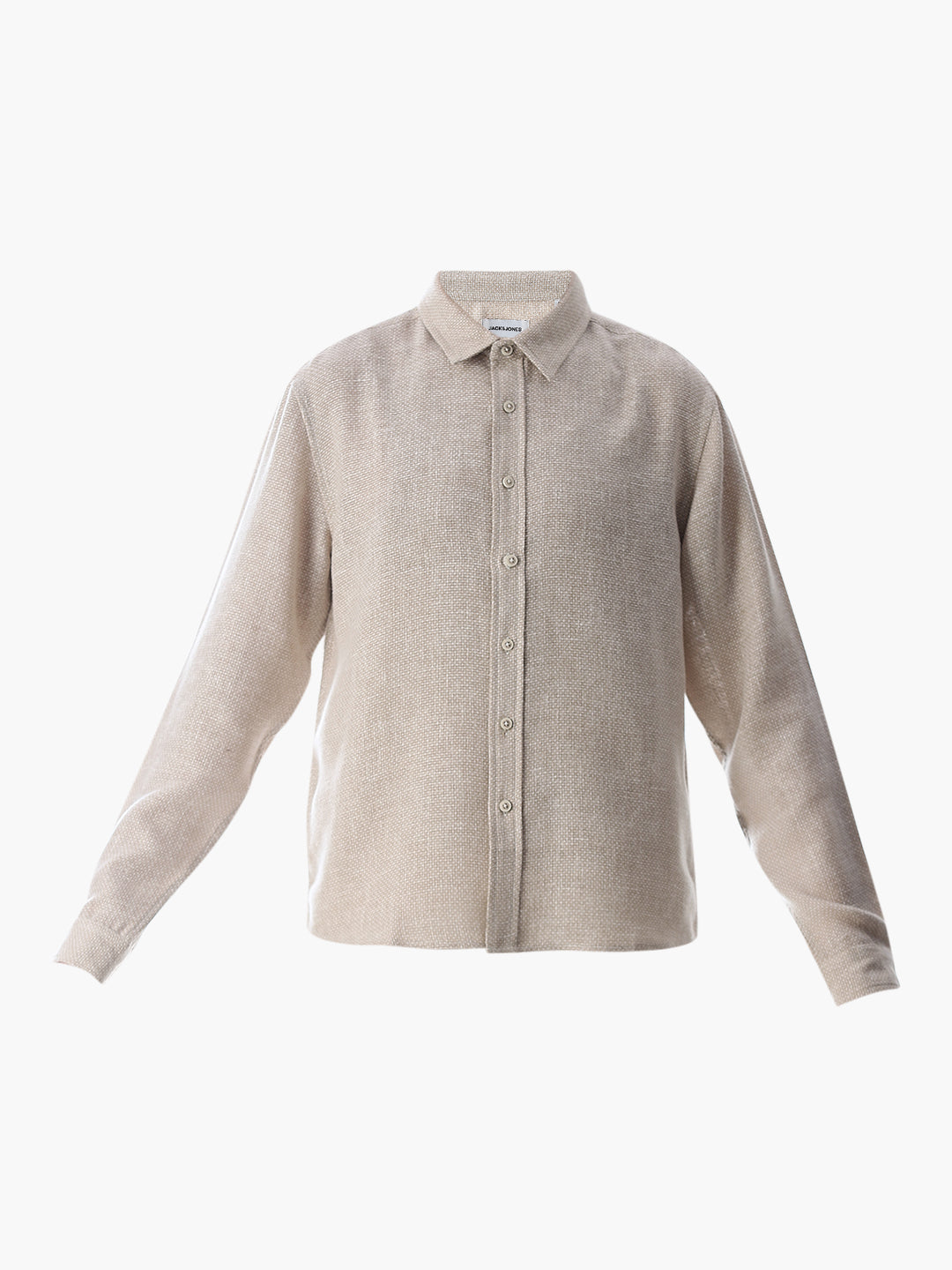 Dobby Full Sleeves Oversized Shirt