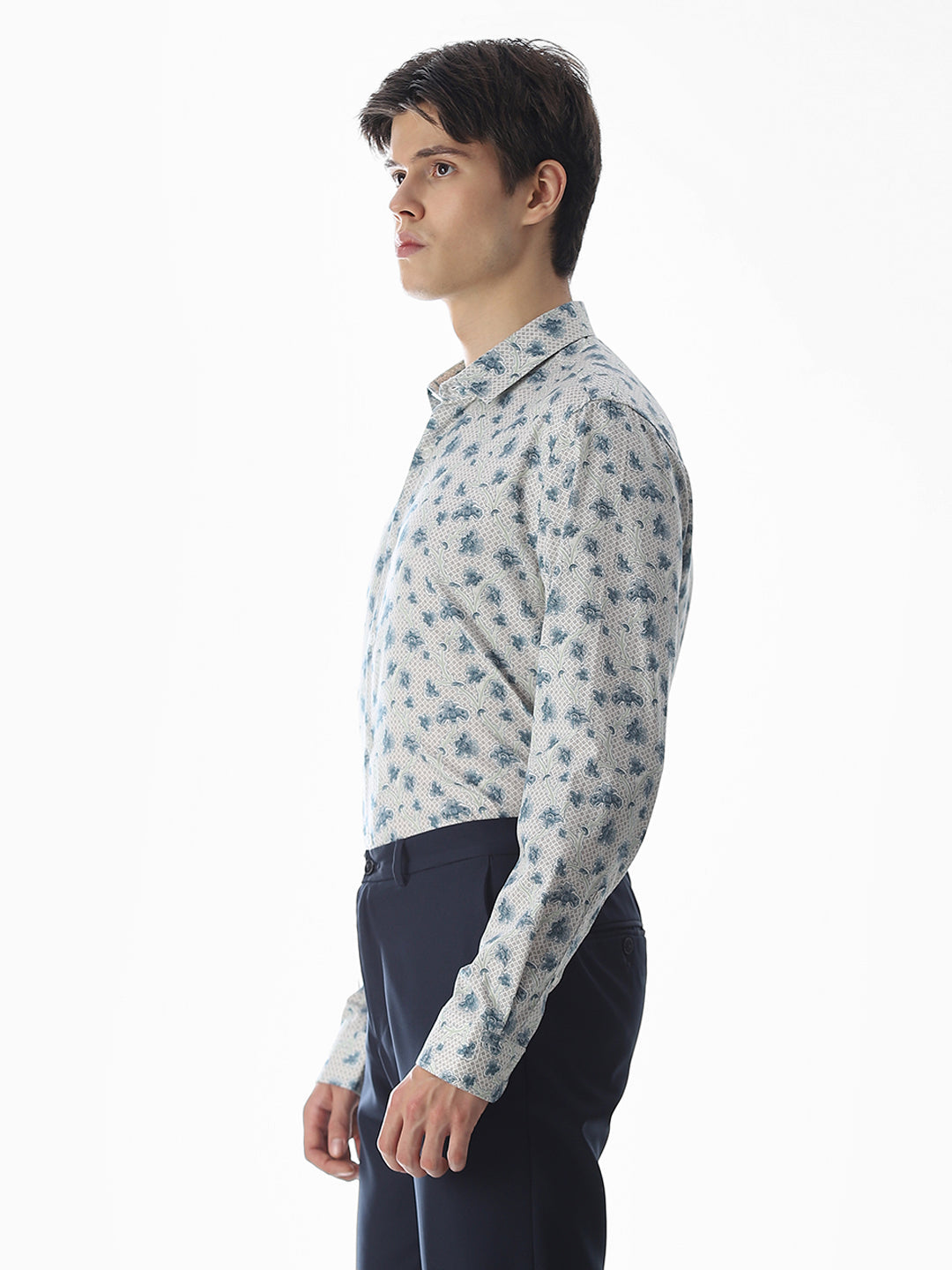 Printed Cotton Full Sleeves Shirt