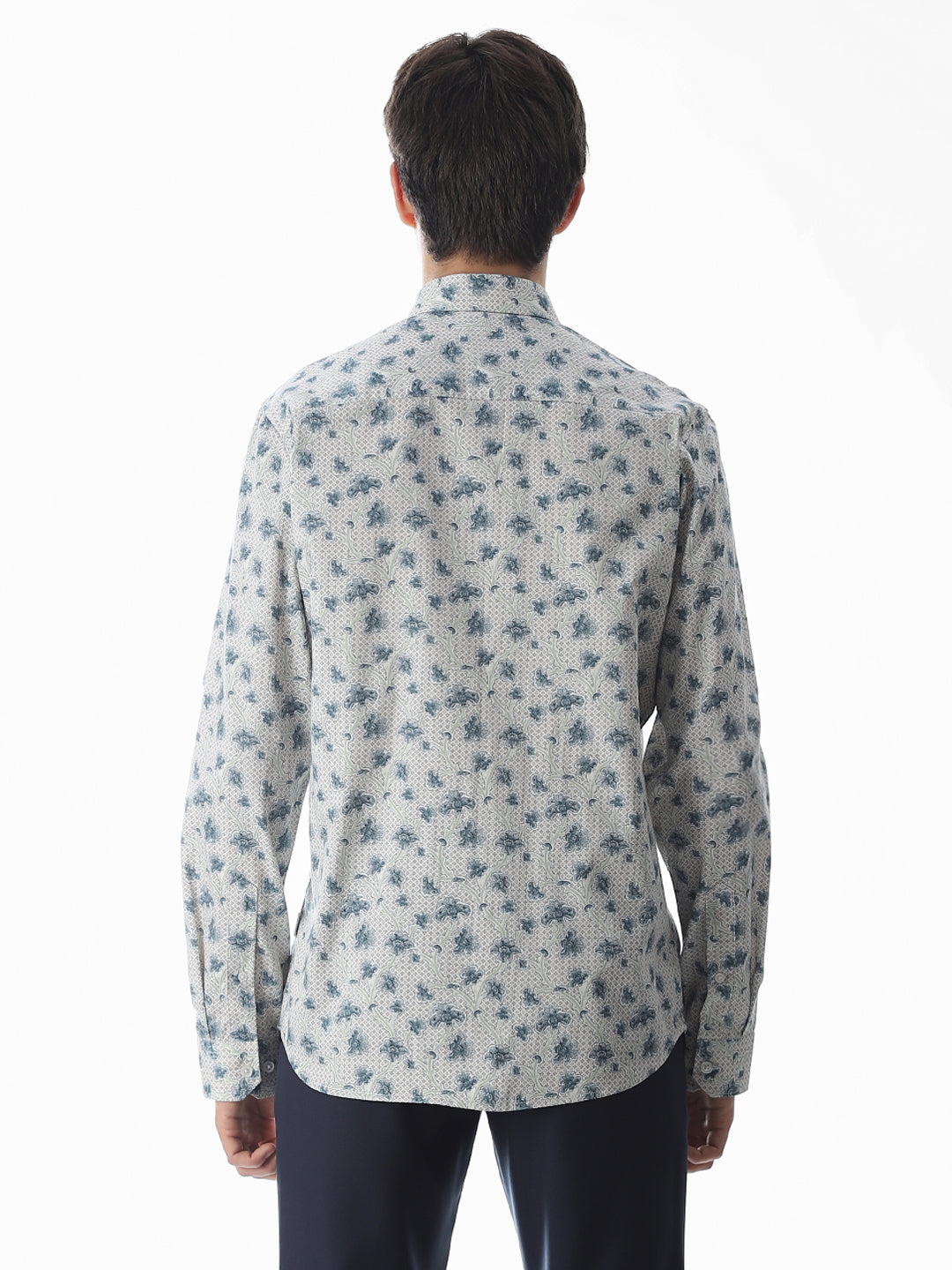Printed Cotton Full Sleeves Shirt