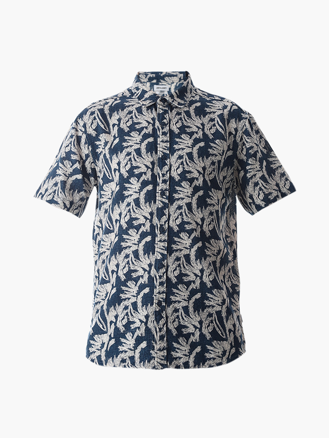 Printed Comfort Fit Cotton Shirt