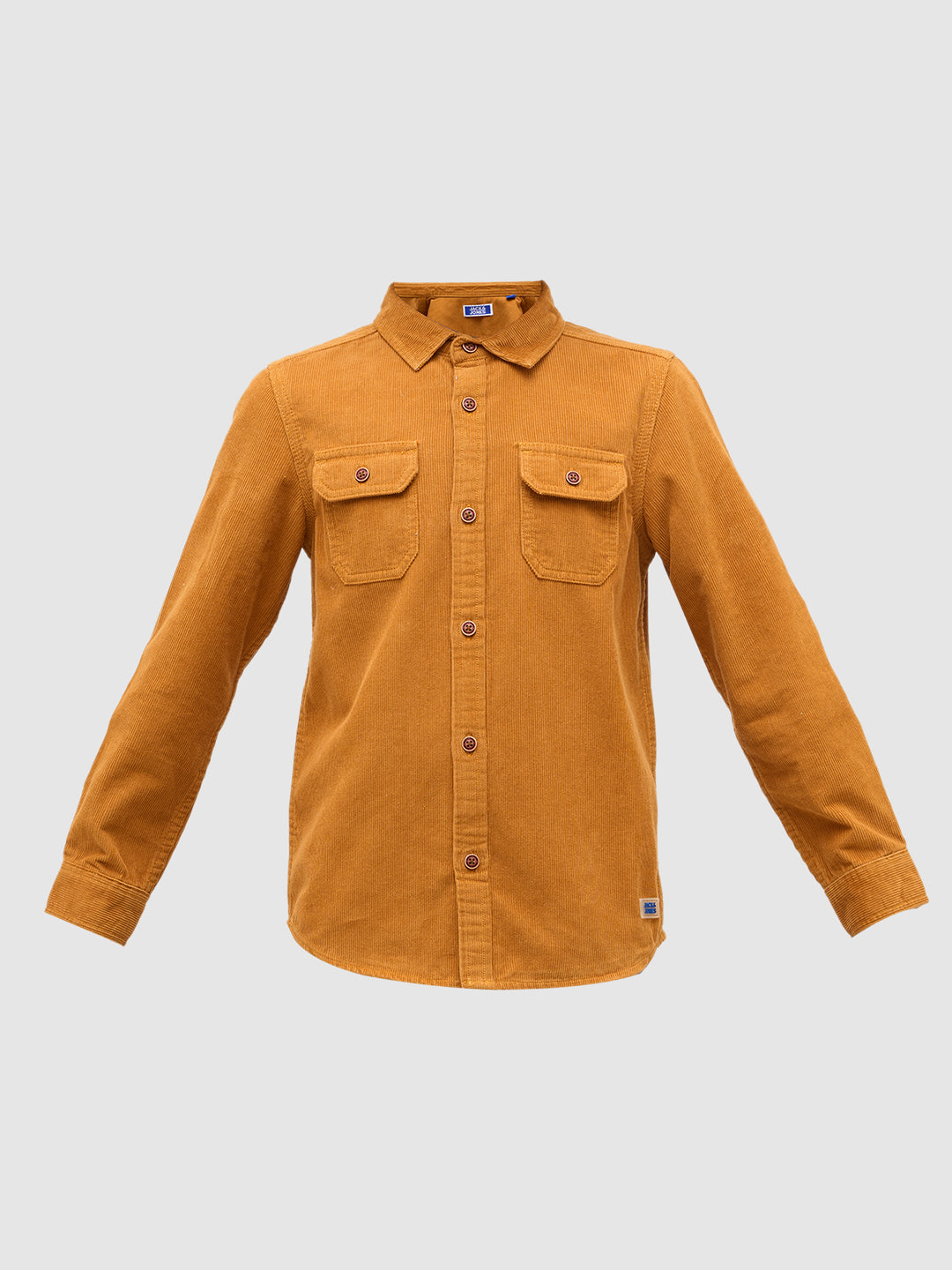 Boys Patch Pocket Corduroy Shirt