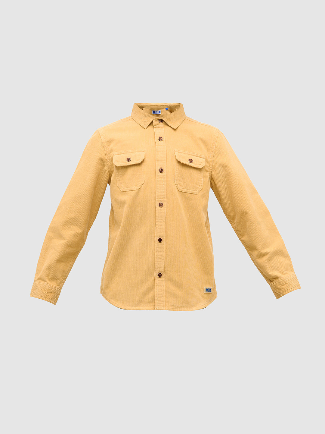 Boys Patch Pocket Corduroy Shirt