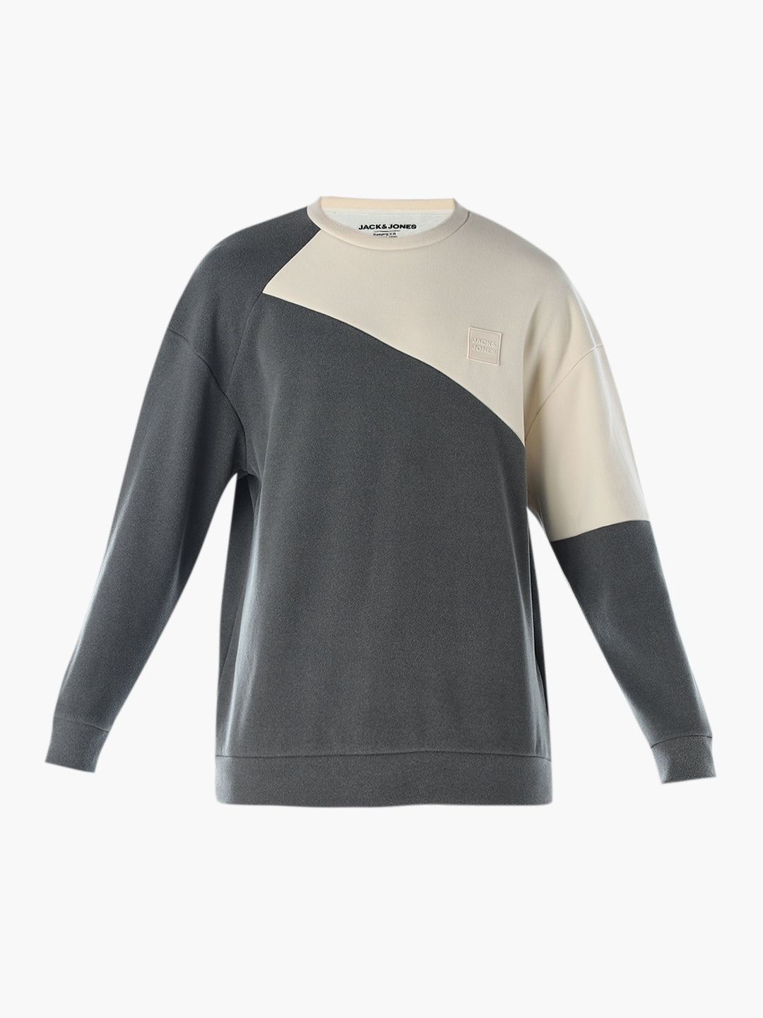 Colourblocked Cut & Sew Sweatshirt