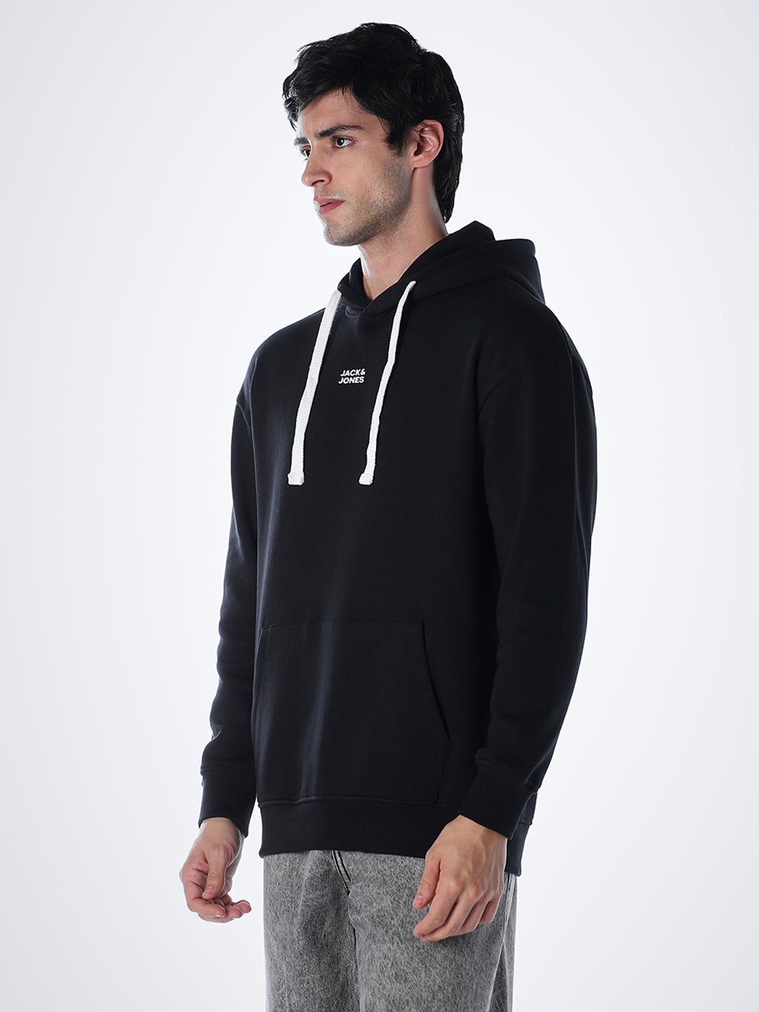 Logo Print Hooded Sweatshirt