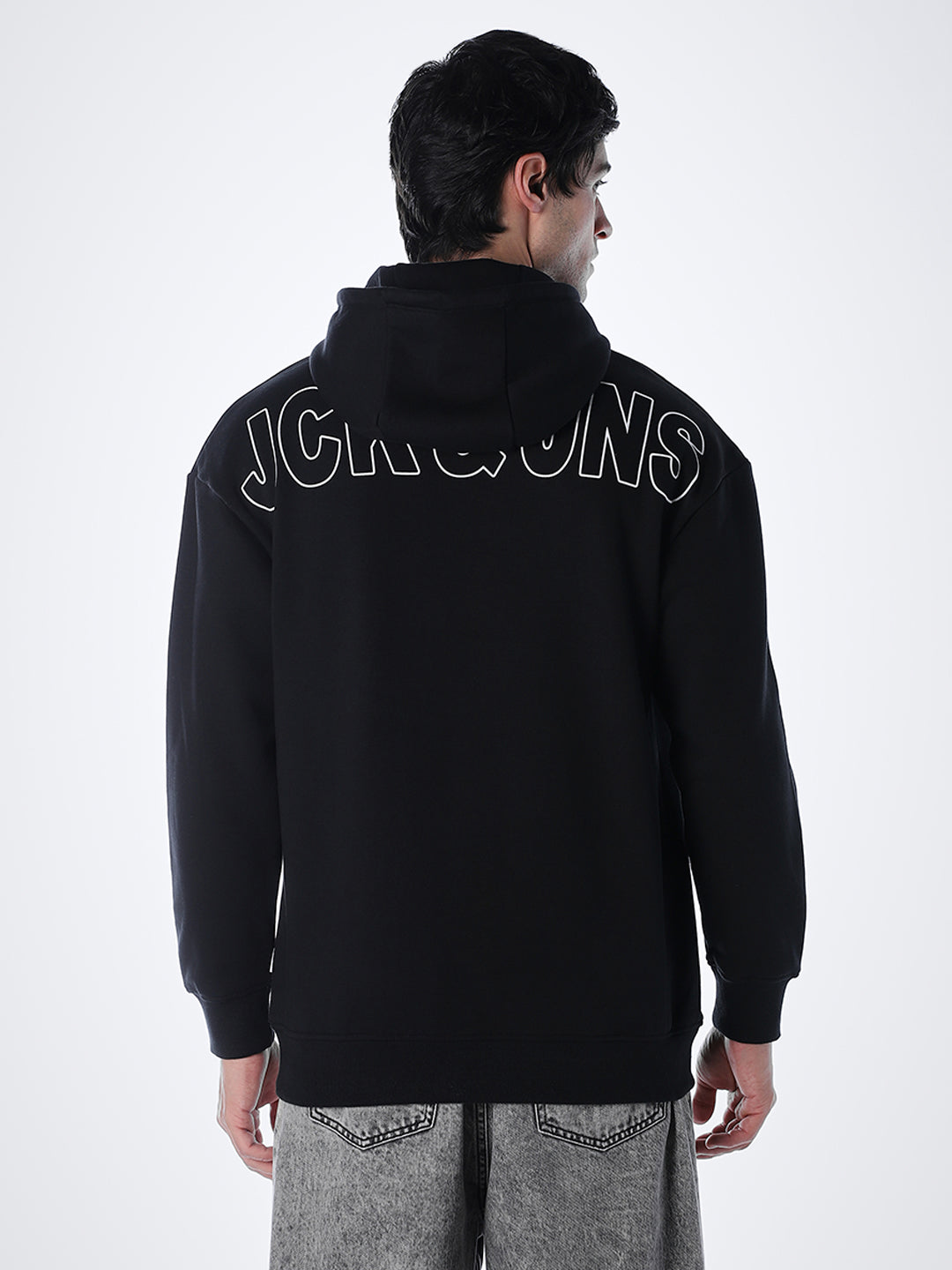 Logo Print Hooded Sweatshirt