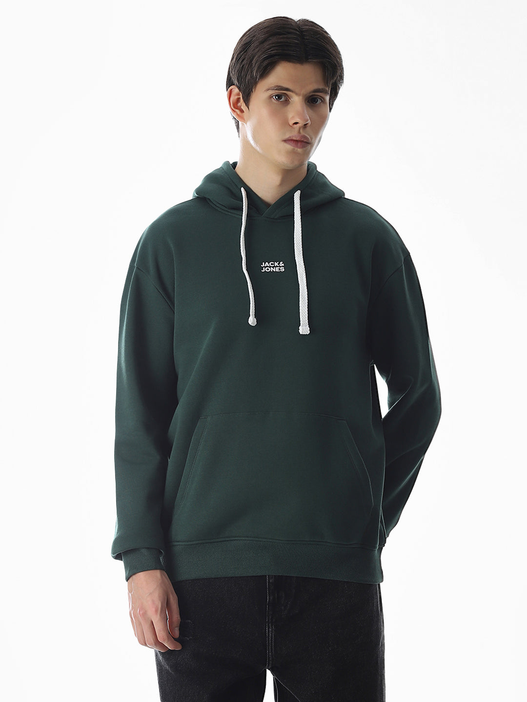 Green Hooded Sweatshirt