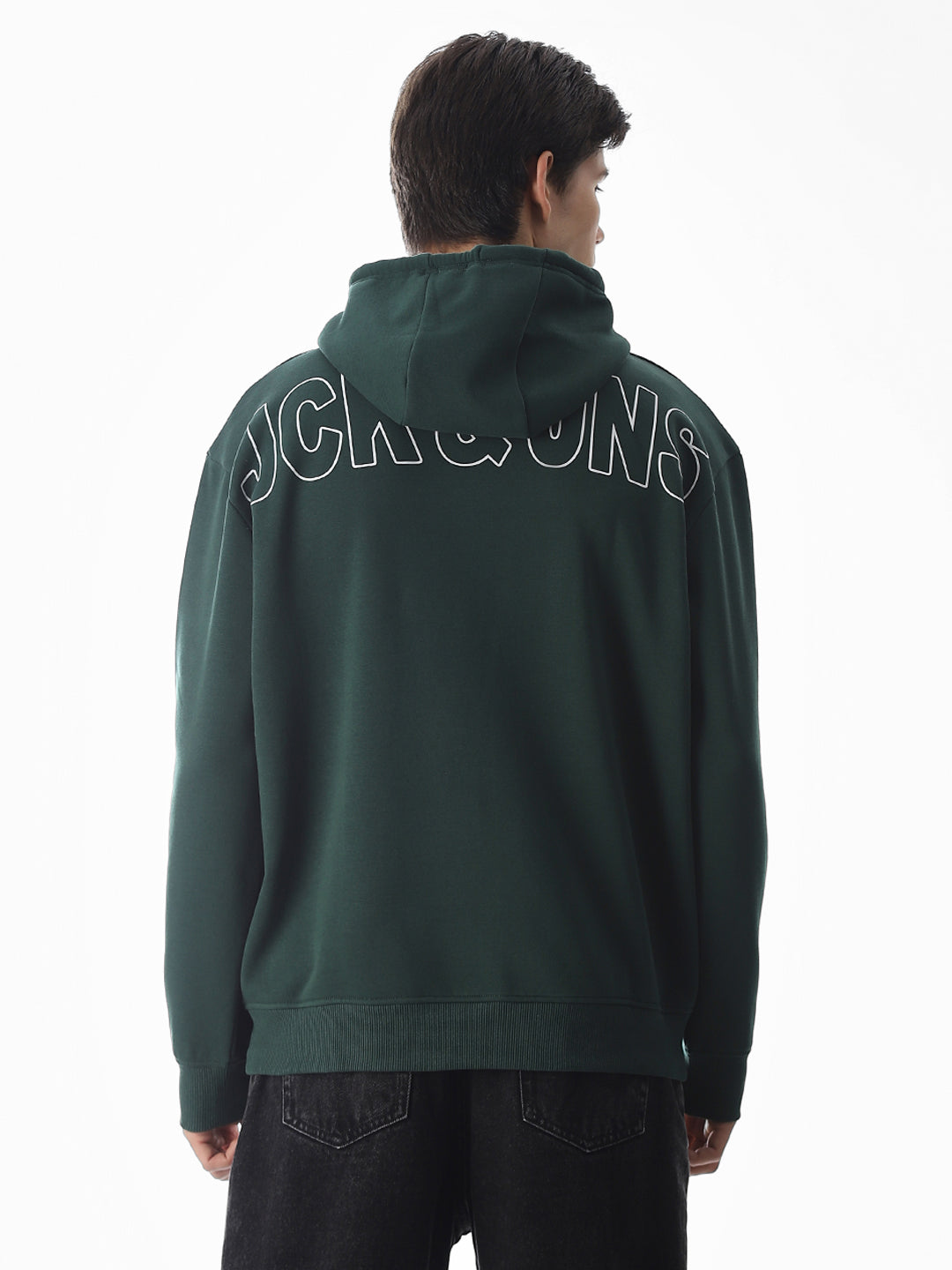 Green Hooded Sweatshirt