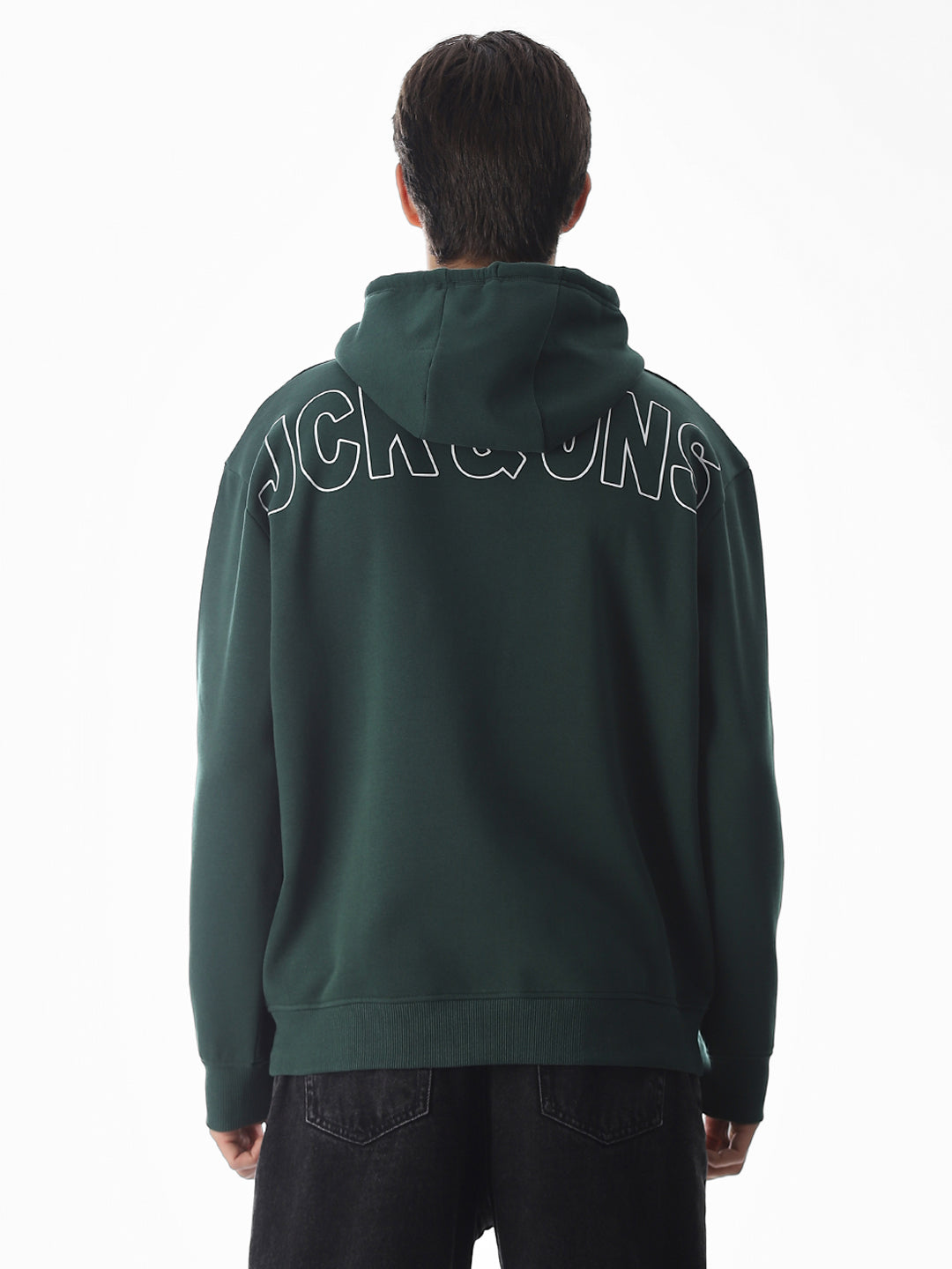 Green Hooded Sweatshirt