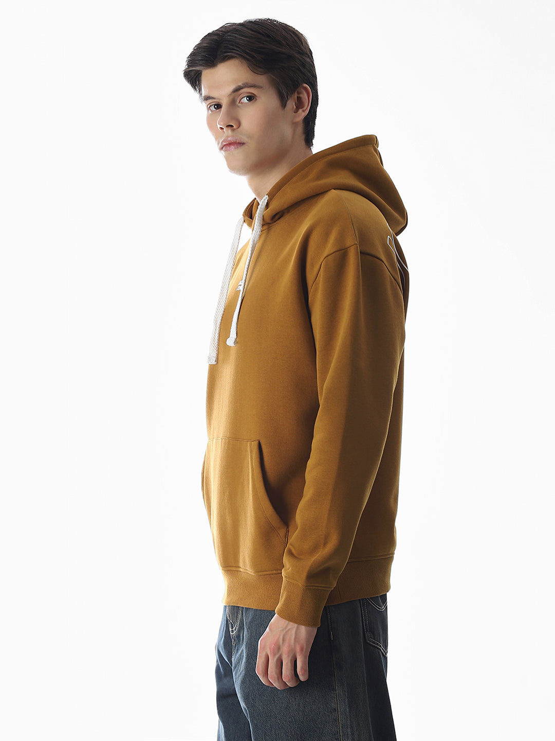 Brown Hooded Sweatshirt
