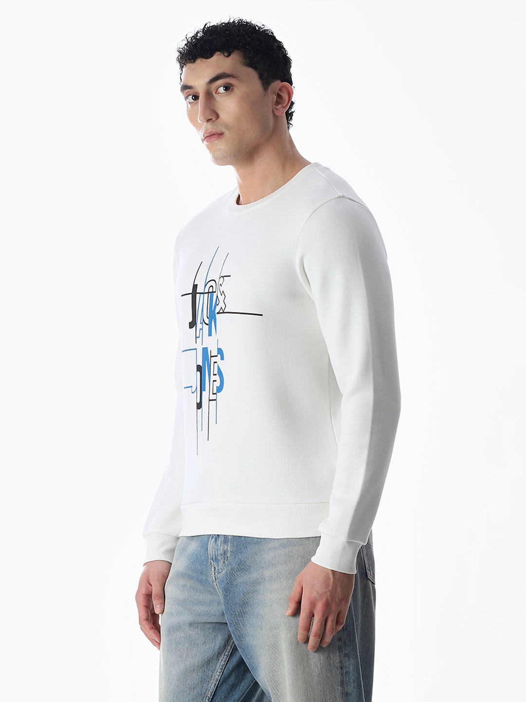 Printed Regular Fit Sweatshirt