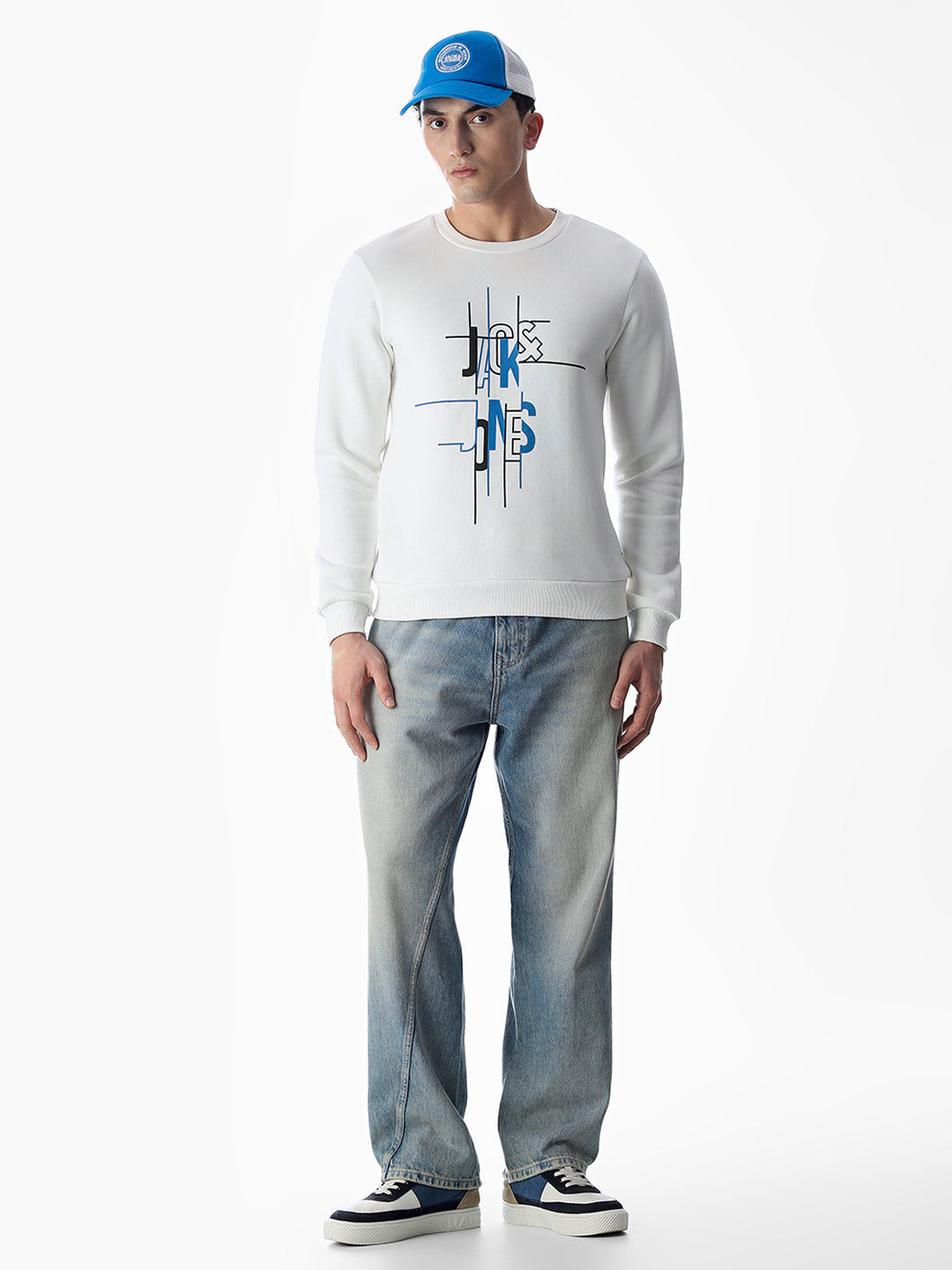 Printed Regular Fit Sweatshirt