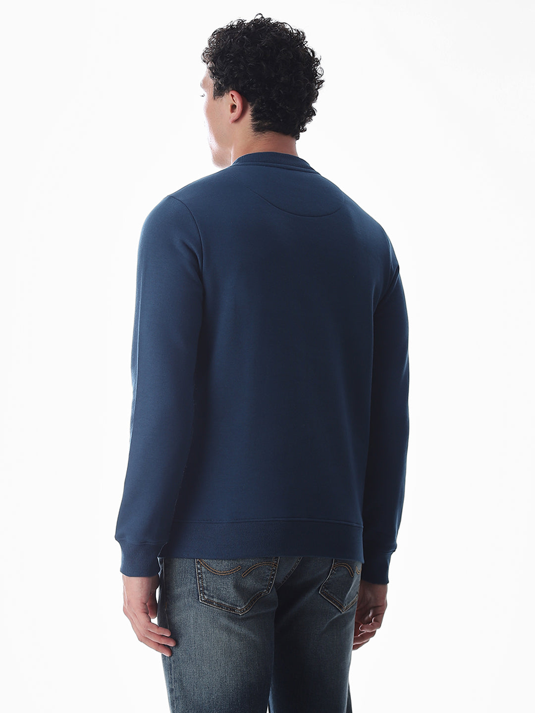 Embroidered Print Sweatshirt