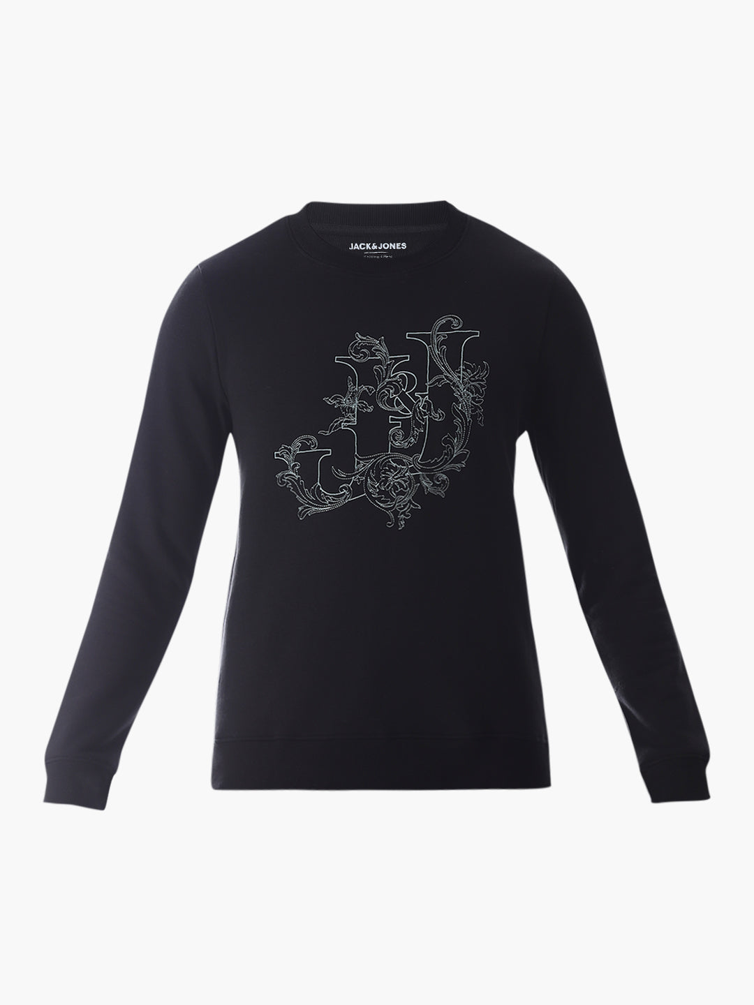 Embroidered Text Sweatshirt