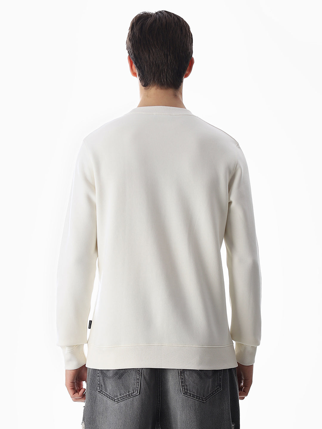 Typographic Print Sweatshirt