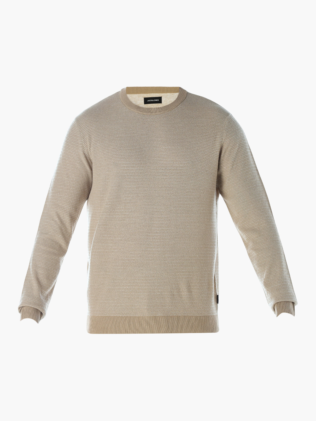 Cotton Flat Knit Oversized Pullover